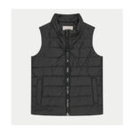 GUESS VEST PADDED BLACK ΑΜΑΝΙΚΟ ΓΙΛΕΚΟ