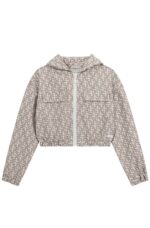 GUESS HOODED ACTICE TOP W/ZIP ΦΟΥΤΕΡ