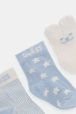 GUESS BABY SOCKS 3-PACK ΚΑΛΤΣΕΣ - Image 2