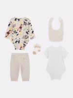 GUESS BABY SET ΚΟΡΜΑΚΙΑ, ΚΑΛΤΣΕΣ, ΣΑΛΙΑΡΑ ΚΑΙ ΠΑΝΤΕΛΟΝΙ - Image 2