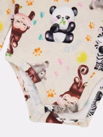 GUESS BABY SET ΚΟΡΜΑΚΙΑ, ΚΑΛΤΣΕΣ, ΣΑΛΙΑΡΑ ΚΑΙ ΠΑΝΤΕΛΟΝΙ - Image 4