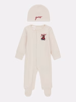 GUESS BABY SET ΦΟΡΜΑΚΙ ΜΠΕΖ