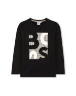 BOSS T-SHIRT ΜΠΛΟΥΖΑ ΜΑΚΡΥΜΑΝΙΚΟ