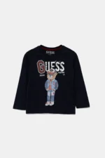 GUESS T-SHIRT ΜΠΛΟΥΖΑ ΜΑΚΡΥΜΑΝΙΚΟ