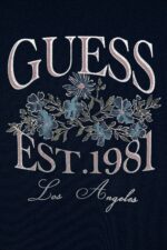 GUESS T-SHIRT MIDI ΜΠΛΟΥΖΑ ΜΑΚΡΥΜΑΝΙΚΟ - Image 3