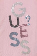 GUESS VISCOSE T-SHIRT ΜΠΛΟΥΖΑ ΜΑΚΡΥΜΑΝΙΚΟ - Image 3