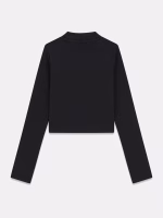 GUESS STRETCH RIB T-SHIRT ΜΠΛΟΥΖΑ - Image 2