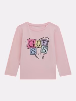 GUESS T-SHIRT ΜΠΛΟΥΖΑ ΜΑΚΡΥΜΑΝΙΚΟ