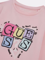 GUESS T-SHIRT ΜΠΛΟΥΖΑ ΜΑΚΡΥΜΑΝΙΚΟ - Image 3