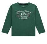 GUESS T-SHIRT ΜΠΛΟΥΖΑ ΜΑΚΡΥΜΑΝΙΚΟ