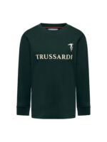 TRUSSARDI T-SHIRT ΜΠΛΟΥΖΑ ΜΑΚΡΥΜΑΝΙΚΟ