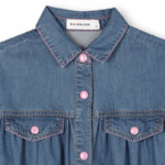 BILLIEBLUSH LONG SLEEVE TZIN DRESS ΦΟΡΕΜΑ - Image 4