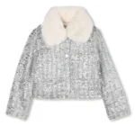 BILLIEBLUSH TWEED JACKET ΜΠΟΥΦΑΝ