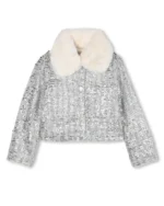 BILLIEBLUSH TWEED JACKET ΜΠΟΥΦΑΝ