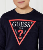 GUESS T-SHIRT ΜΠΛΟΥΖΑ ΜΑΚΡΥΜΑΝΙΚΟ - Image 4