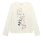 GUESS VSCOSE T-SHIRT ΜΠΛΟΥΖΑ ΜΑΚΡΥΜΑΝΙΚΟ