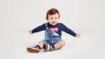 LEVI’S BABY NAVY ΜΠΛΟΥΖΑ ΜΑΚΡΥΜΑΝΙΚΟ - Image 2