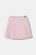GUESS LEATHER PLEATED SKIRT ΦΟΥΣΤΑ