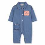 BILLIEBLUSH BABY DENIM JUMPSUIT ΦΟΡΜΑΚΙ