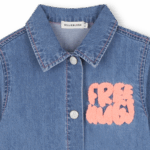 BILLIEBLUSH BABY DENIM JUMPSUIT ΦΟΡΜΑΚΙ - Image 3