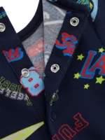 GUESS BABY JERSEY OVERALL ΦΟΡΜΑΚΙ - Image 4