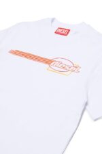 DIESEL T-SHIRT OVER LOGO WHITE ΜΠΛΟΥΖΑ - Image 3