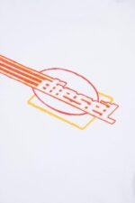 DIESEL T-SHIRT OVER LOGO WHITE ΜΠΛΟΥΖΑ - Image 4