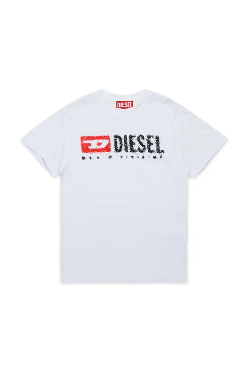 AW25-TSB03B-00X_F1 DIESEL T-SHIRT WHITE ΜΠΛΟΥΖΑ - Image 1
