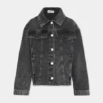 BILLIEBLUSH DENIM JACKET BLACK