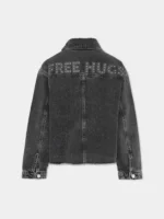 BILLIEBLUSH DENIM JACKET BLACK - Image 2