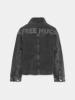 BILLIEBLUSH DENIM JACKET BLACK - Image 2