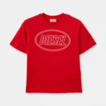 DIESEL T-SHIRT RED ΜΠΛΟΥΖΑ