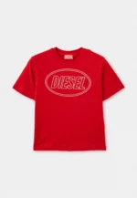 DIESEL T-SHIRT RED ΜΠΛΟΥΖΑ