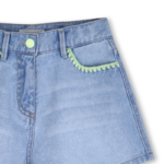 BILLIEBLUSH DENIM SHORTS LIGHT TZIN - Image 3