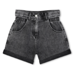 BILLIEBLUSH DENIM SHORTS BLACK