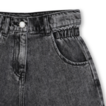 BILLIEBLUSH DENIM SHORTS BLACK - Image 3