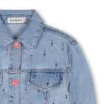 BILLIEBLUSH DENIM JACKET BLUE LIGHT - Image 4