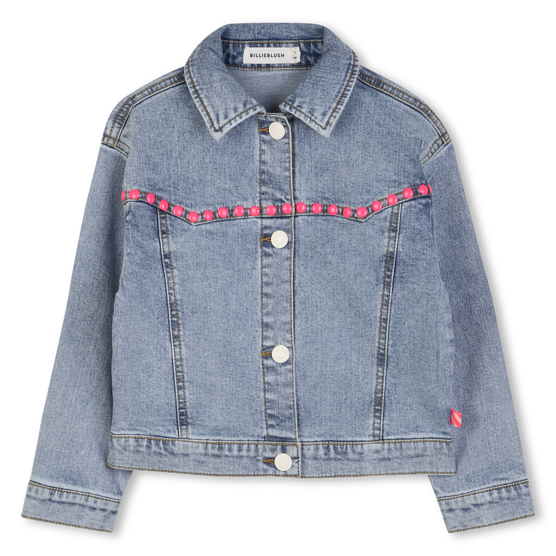 U21903_Z22_001 BILLIEBLUSH DENIM JACKET BLUE TZIN - Image 1