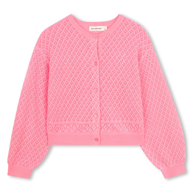 U21911_499_001 BILLIEBLUSH KNITTED CARDIGAN ΖΑΚΕΤΑ ΦΟΥΞΙΑ - Image 1