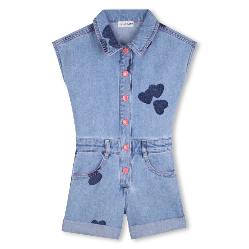 U21923_Z18_001 BILLIEBLUSH DENIM PLAYSUIT ΟΛΟΣΩΜΟ - Image 1