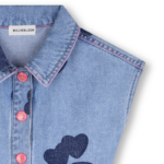 BILLIEBLUSH DENIM PLAYSUIT ΟΛΟΣΩΜΟ - Image 3