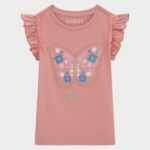 GUESS T-SHIRT BUTTERFLY ΜΠΛΟΥΖΑ