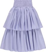 MOLO SET CROP TOP COOL & LONG SKIRT LILAC - Image 2