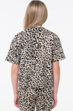 GUESS T-SHIRT MIDI SS ΛΕΟΠΑΡ ΜΠΛΟΥΖΑ - Image 5
