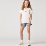 LEVI'S GIRLFRIEND SHORTS BLUE - Image 7