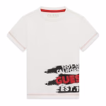 GUESS T-SHIRT SS ΜΠΛΟΥΖΑ ΛΕΥΚΟ