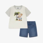 LEVI'S BABY SET PALM TEE ΜΠΛΟΥΖΑΚΙ & ΣΟΡΤΣΑΚΙ