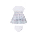 GUESS BABY SET DRESS MIXED FABRIC ΦΟΡΕΜΑ FLORAL