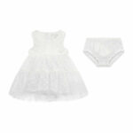 GUESS BABY SET DRESS & PANTIES CEREMONY ΦΟΡΕΜΑ