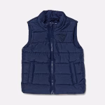 GUESS VEST SL PADDED ΑΜΑΝΙΚΟ ΜΠΟΥΦΑΝ